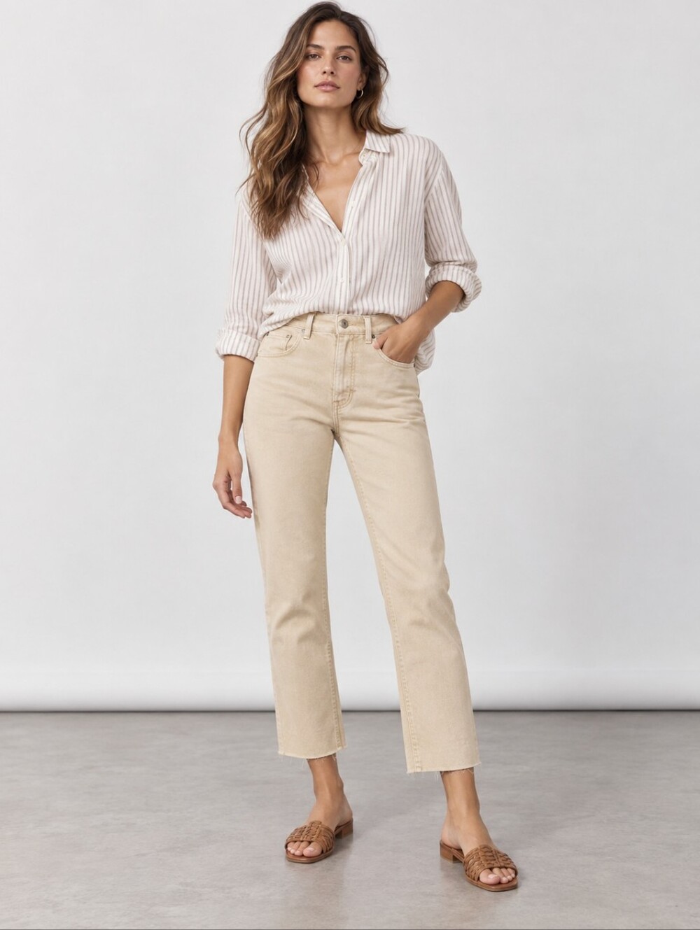 ❤️ ANTHROPOLOGIE PILCRO HIGH RISE VINTAGE STRAIGHT LEG JEANS, 0 (25)